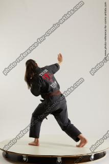 Ronda Kimono Fighting Pose